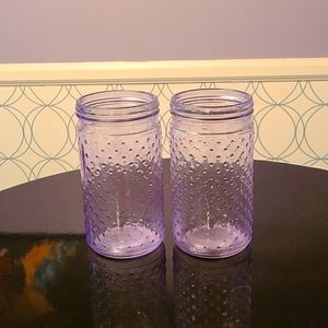 Lavender Iridescent Hobnail Decor